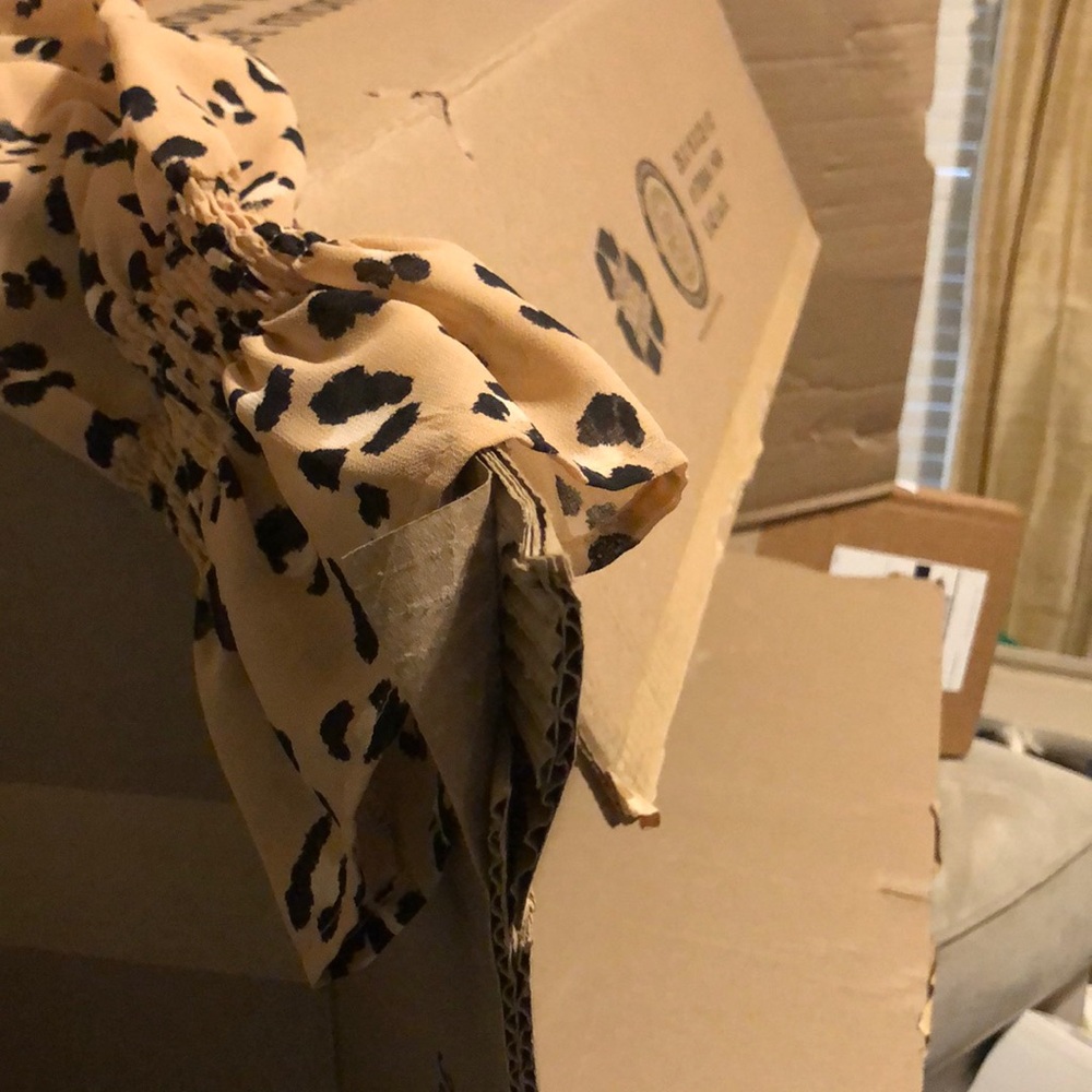 Leopard Print Blouse View 3